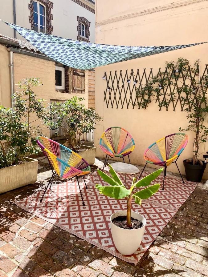 Apartamento Garden Spa-Hyper Centre Avec Cour-Calme-Sauna-Hamam Troyes Exterior foto